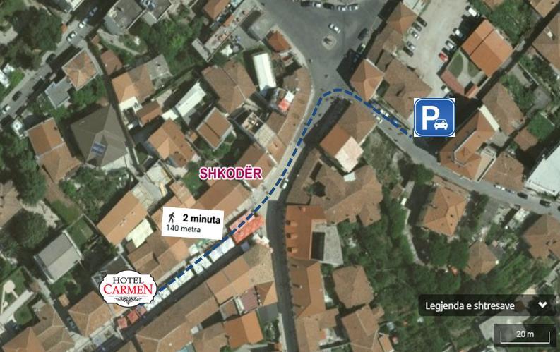 Hotel Carmen Shkodra Kültér fotó